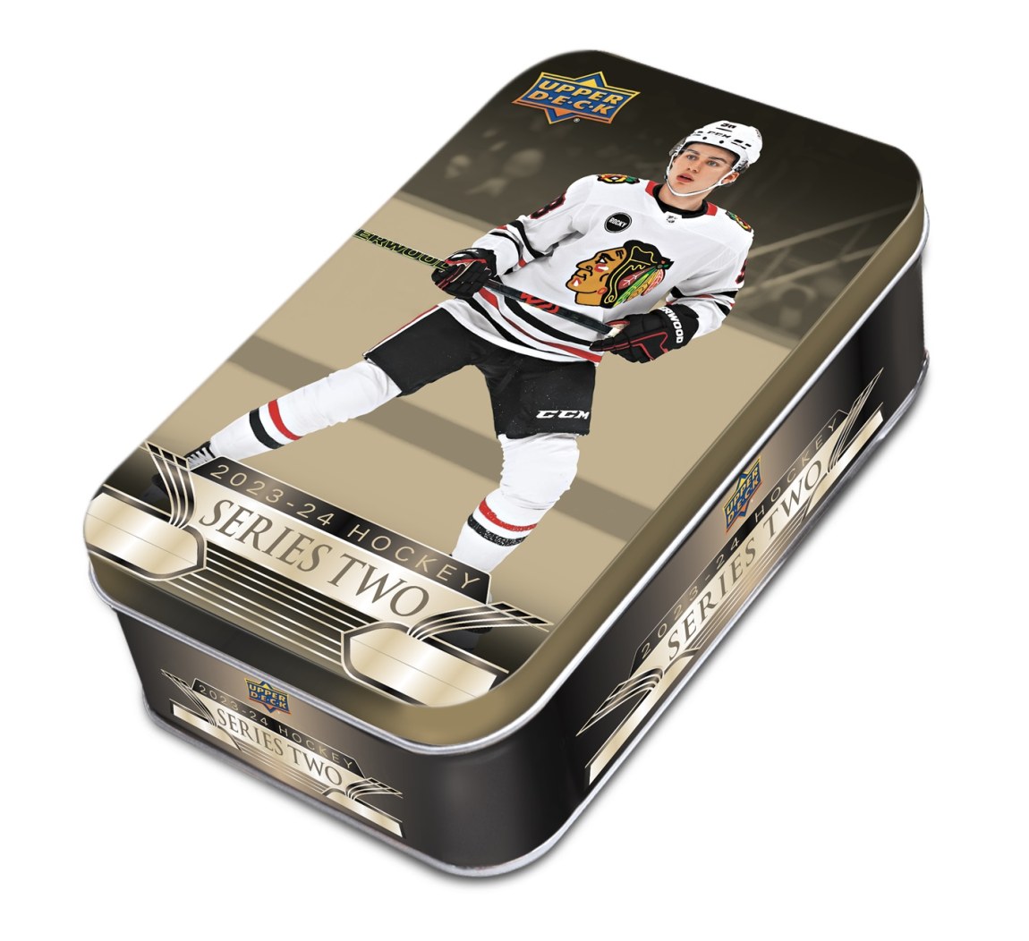 2023-24 Upper Deck Series 2 Hockey TIN Box